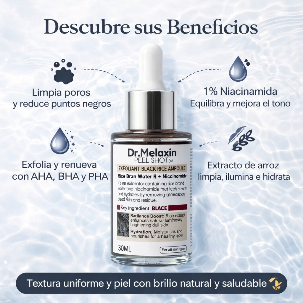 Dúo de serums exfoliantes e iluminadores